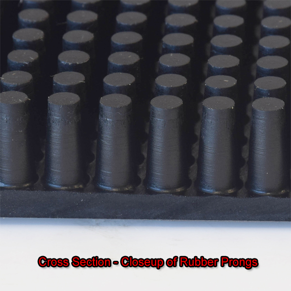 Pronged Rubber Mats are Rubber Finger Tip Mats by American Floor Mats